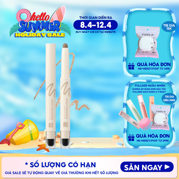  Bút Tạo Khối Hai Đầu Merzy Easy Drawing Shading Stick 1.3g 