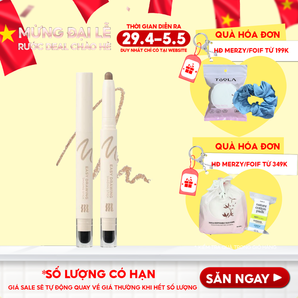  Bút Tạo Khối Hai Đầu Merzy Easy Drawing Shading Stick 1.3g 