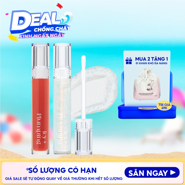  Son Bóng Cho Môi Căng Mọng Merzy Icy Plumping Lip Gloss 4.5g 