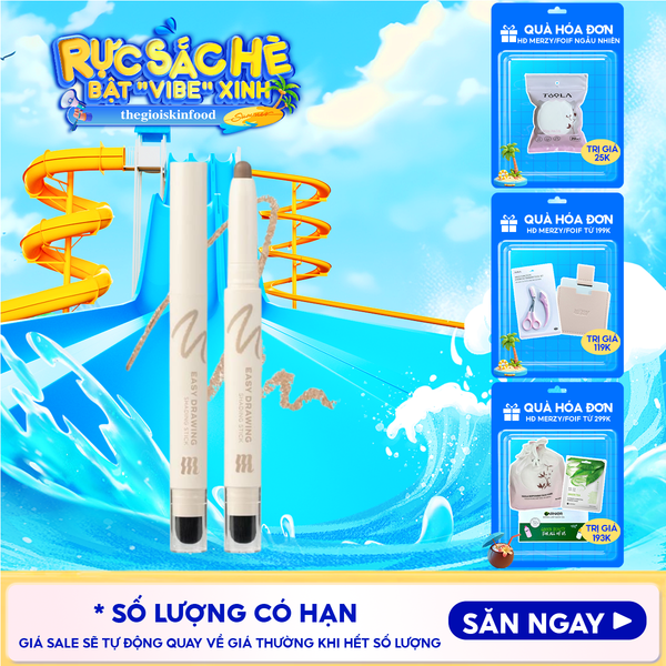  Bút Tạo Khối Hai Đầu Merzy Easy Drawing Shading Stick 1.3g 