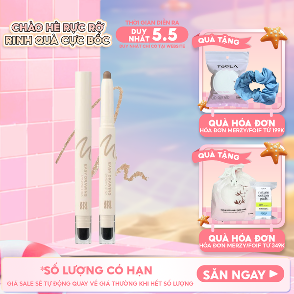  Bút Tạo Khối Hai Đầu Merzy Easy Drawing Shading Stick 1.3g 