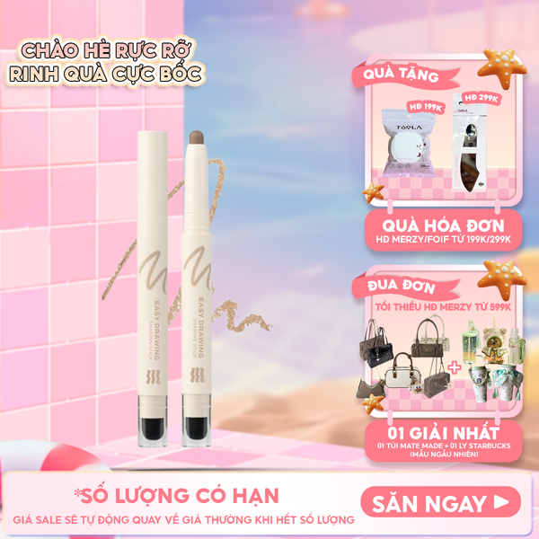  Bút Tạo Khối Hai Đầu Merzy Easy Drawing Shading Stick 1.3g 