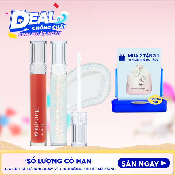  Son Bóng Cho Môi Căng Mọng Merzy Icy Plumping Lip Gloss 4.5g 