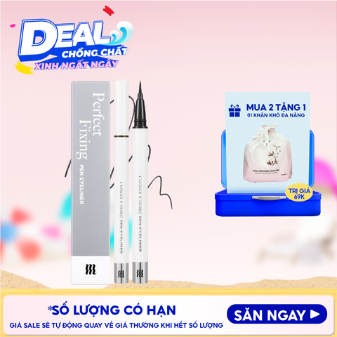Bút Kẻ Mắt Nước Merzy Chống Trôi The First Pen Eyeliner 0.5g