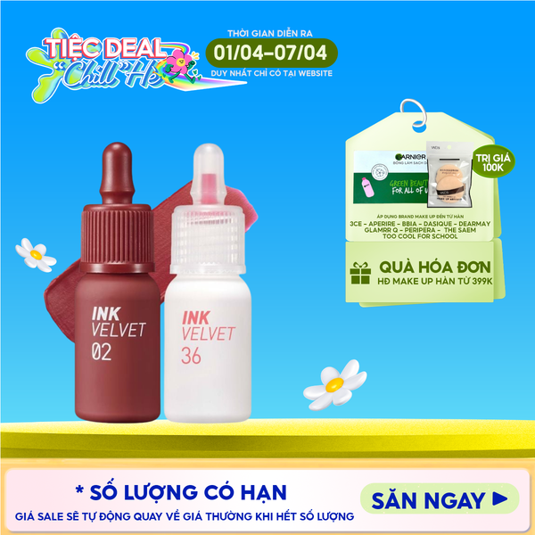  Son Kem Lì Peripera Mịn Môi, Lâu Trôi Ink Velvet 4g 