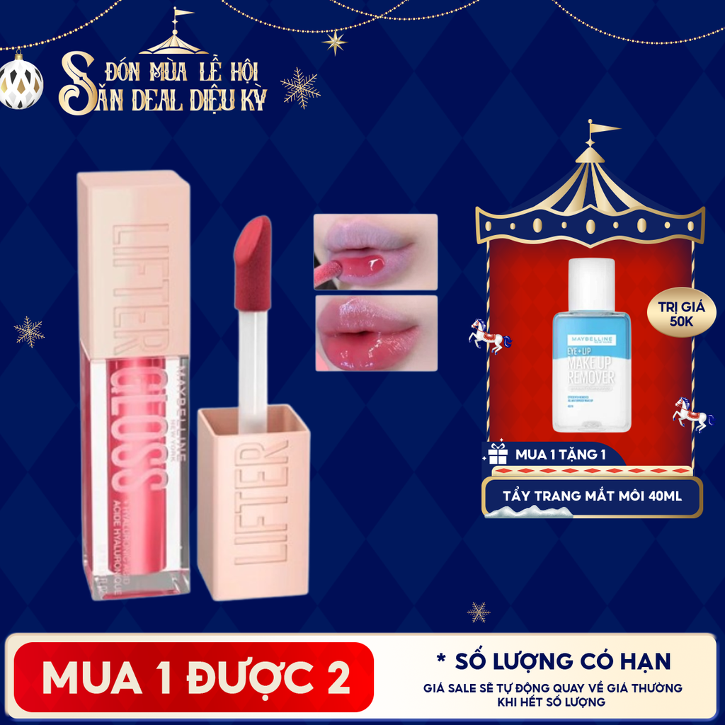 Son Bóng Cho Môi Maybelline Căng Mọng New York Lifter Gloss - Lip Gloss 5.4ml