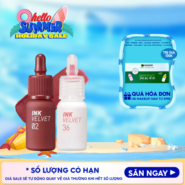  Son Kem Lì Peripera Mịn Môi, Lâu Trôi Ink Velvet 4g 