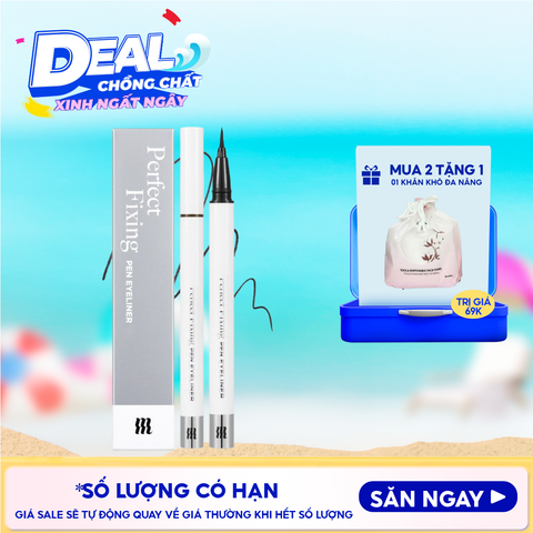 Bút Kẻ Mắt Nước Merzy Chống Trôi The First Pen Eyeliner 0.5g