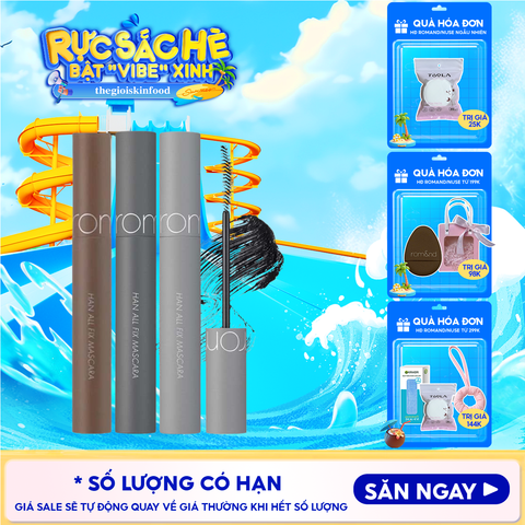 Mascara Chuốt Mi Romand Siêu Dài Và Cong Mi Tự Nhiên, Chống Trôi Hiệu Quả Han All Fix Mascara - Han All Line 7g