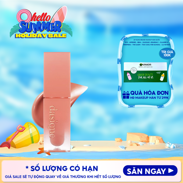  Son Tint Bóng Dasique Juicy Dewy Tint 3.5g 