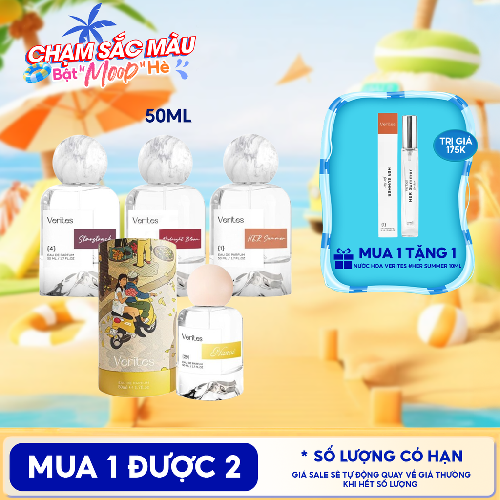 Nước Hoa Cho Nam & Nữ Verites Eau De Parfum 50ml