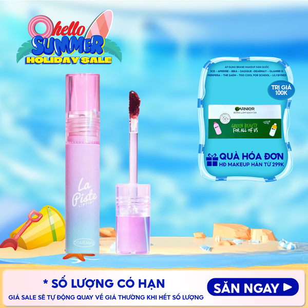  Son Tint Bóng Dearmay Lâu Trôi La Piste Lip Tint 4.1g 