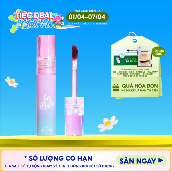  Son Tint Bóng Dearmay Lâu Trôi La Piste Lip Tint 4.1g 