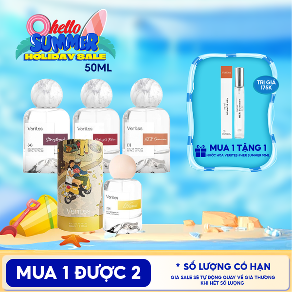  Nước Hoa Cho Nam & Nữ Verites Eau De Parfum 50ml 