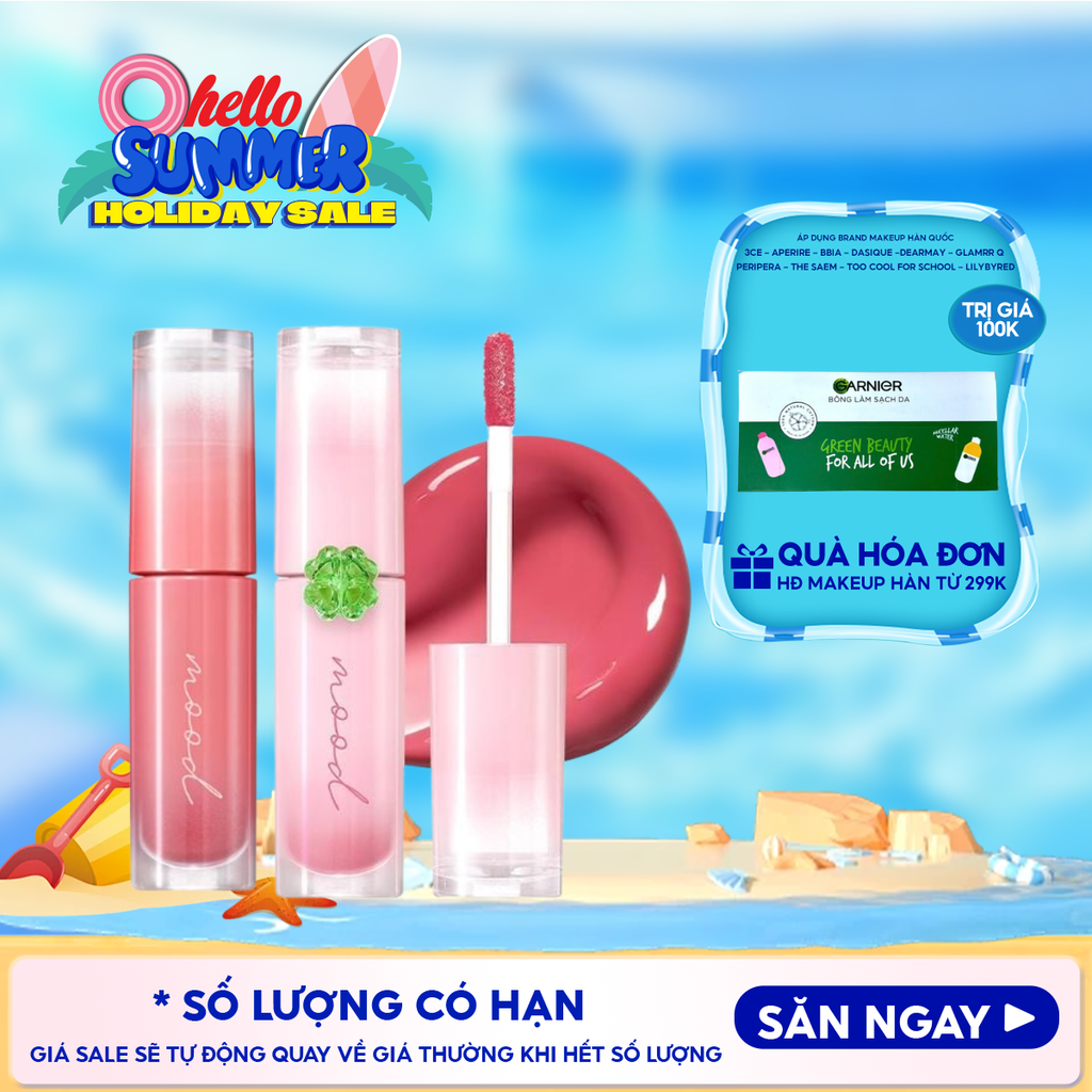 Son Tint Bóng Peripera Cho Môi Căng Mọng Ink Mood Glowy Tint 4g