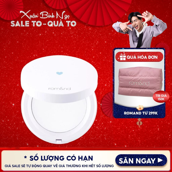  Phấn Phủ Dạng Nén Che Phủ Hoàn Hảo Cho Làn Da Mịn Mượt Romand Better Than Finish 12g 