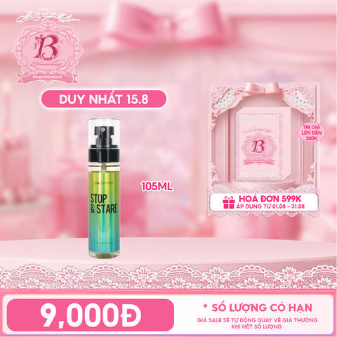 Xịt Thơm Toàn Thân Hương Cho Nam & Nữ Bodymiss Stop & Stare 105ml