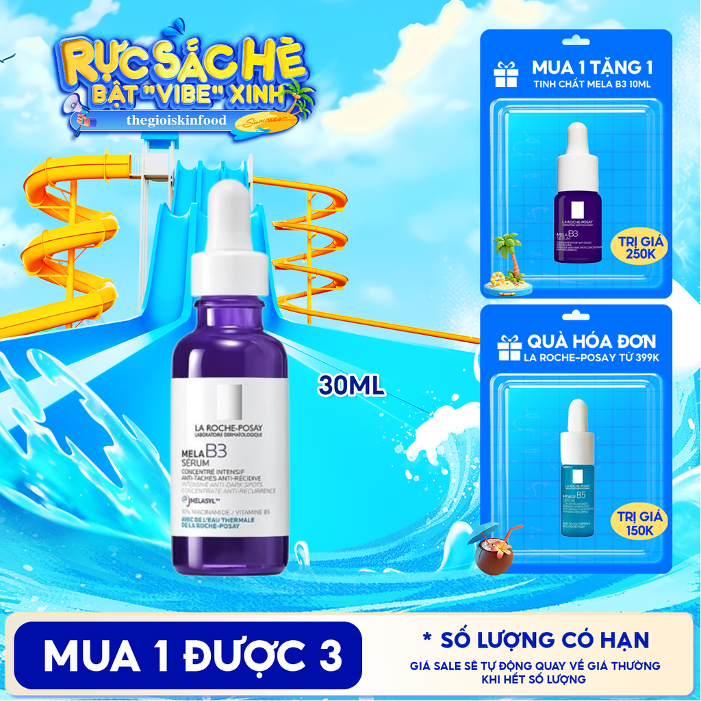 Serum La Roche-Posay Hỗ Trợ Dưỡng Sáng, Giảm Thâm Nám La Roche-Posay Mela B3 Serum 30ml