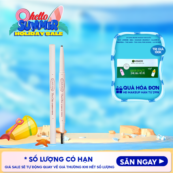  Chì Kẻ Mày Dearmay Bền Màu The Chic Eyebrow Pencil 0.18g 