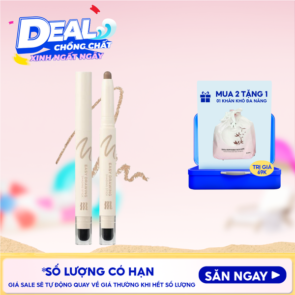  Bút Tạo Khối Hai Đầu Merzy Easy Drawing Shading Stick 1.3g 