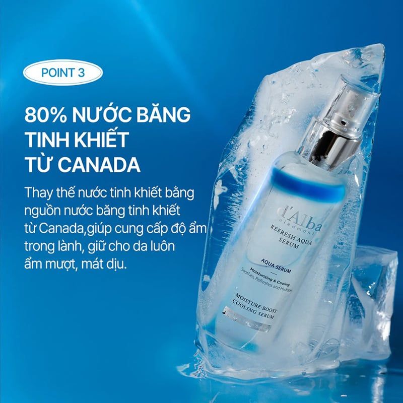 Serum Tinh Chất Dưỡng D'Alba Cấp Ẩm, Làm Dịu Da, Căng Bóng White Truffle Spray Serum 100ml
