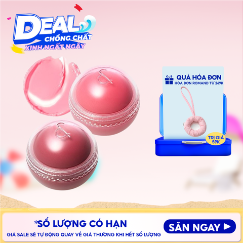 Má Hồng Kem Romand Dạng Lăn, Căng Bóng Juicy Roll Cheek 8.4g
