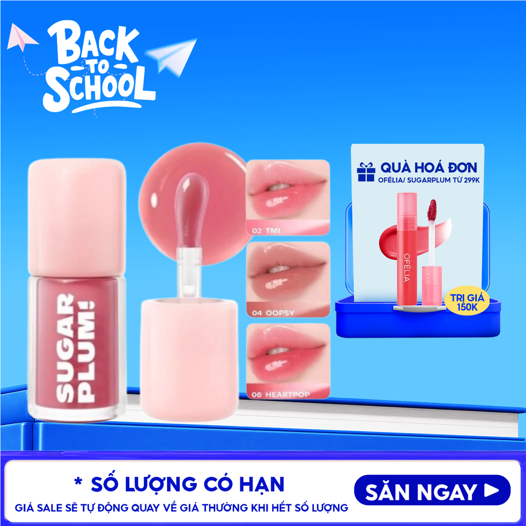 Son Bóng Dưỡng Môi SUGARPLUM Delish Lip Oil 3.4g