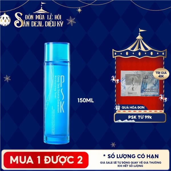  Nước Hoa Hồng PSK Dưỡng Ẩm, Hỗ Trợ Phục Hồi Deep Sea Source Extraction Moisturizing Toner 150ml 