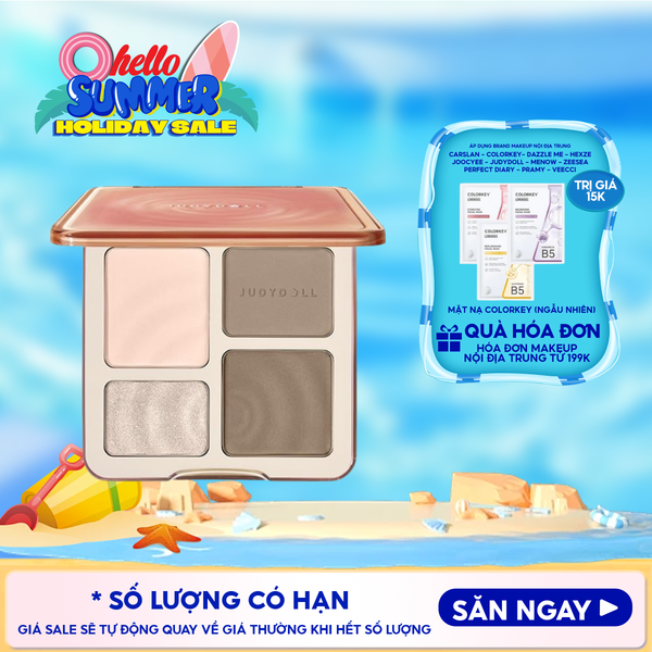  Phấn Bắt Sáng Và Tạo Khối Judydoll Highlight & Contour 