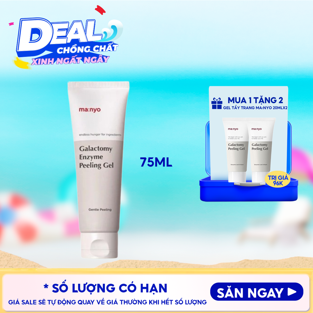 Gel Tẩy Tế Bào Chết Ma:nyo Sáng Mịn Da Galactomy Enzyme Peeling Gel 75ml