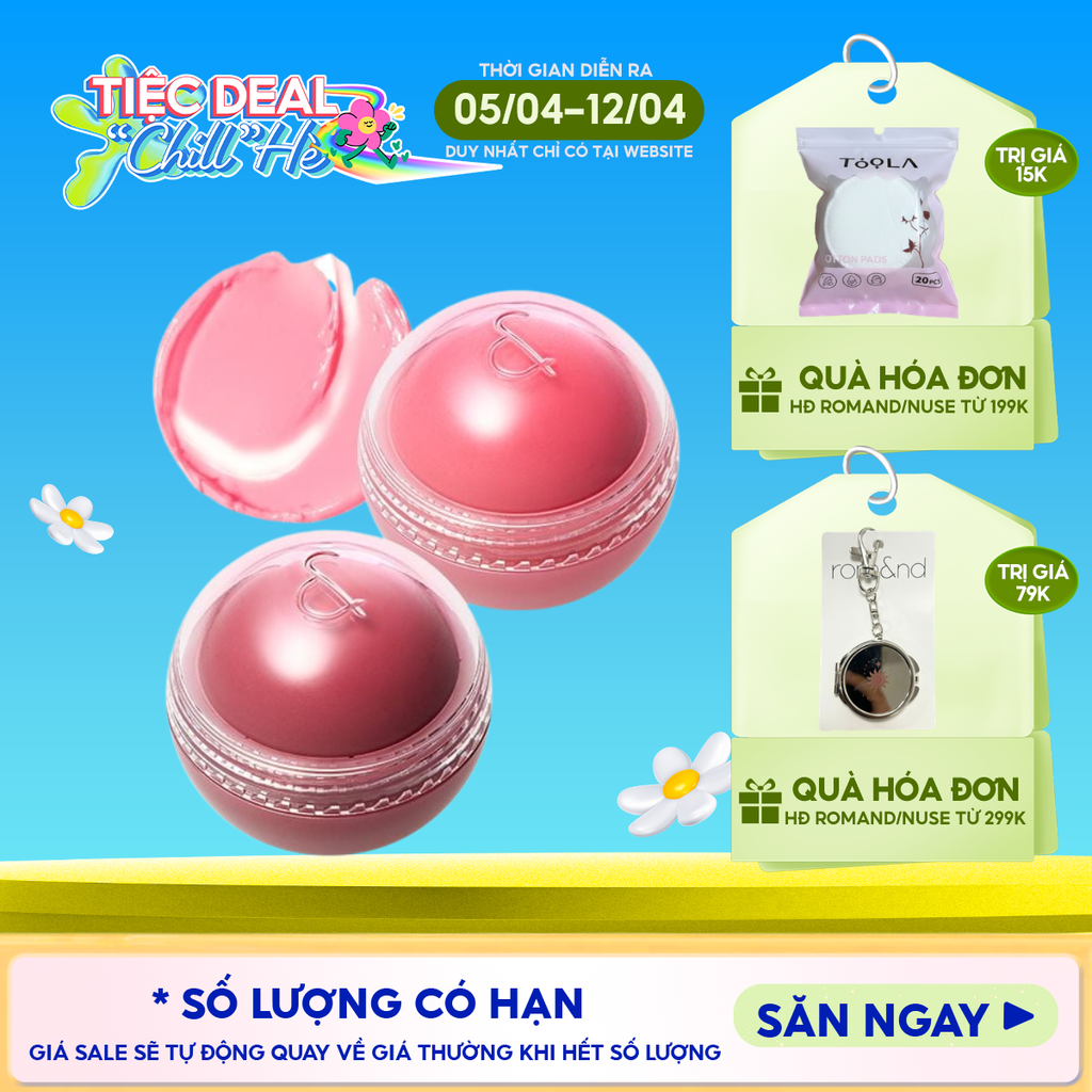 Má Hồng Kem Romand Dạng Lăn, Căng Bóng Juicy Roll Cheek 8.4g