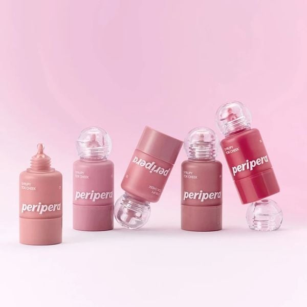  Má Hồng Dạng Kem Peripera Syrupy Tok Cheek 9g 
