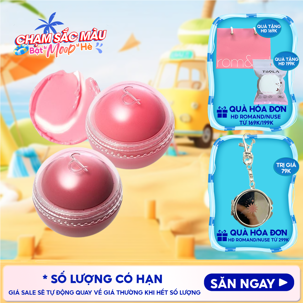 Má Hồng Kem Romand Dạng Lăn, Căng Bóng Juicy Roll Cheek 8.4g