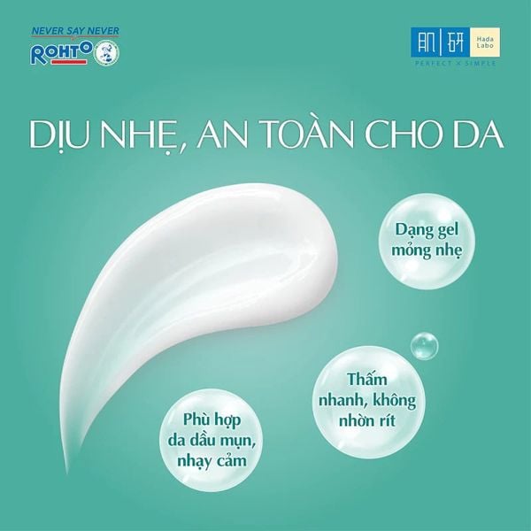  Gel Dưỡng Ẩm Hada Labo Cho Da Nhạy Cảm Acne Care Calming Gel Cream 50g 