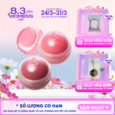Má Hồng Kem Romand Dạng Lăn, Căng Bóng Juicy Roll Cheek 8.4g