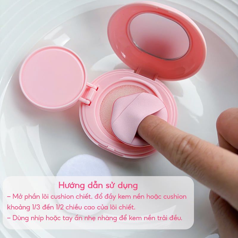 Hộp Chiết Cushion, Phấn Nước Trang Điểm TOOLA - LS-TLA058