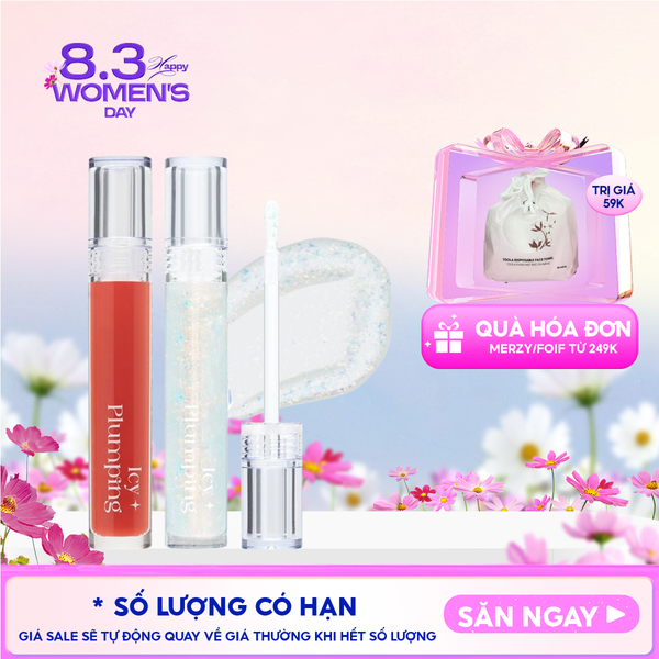  Son Bóng Cho Môi Căng Mọng Merzy Icy Plumping Lip Gloss 4.5g 