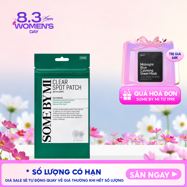 Miếng Dán Mụn Some By Mi Clear Spot Patch - Set 18 miếng 