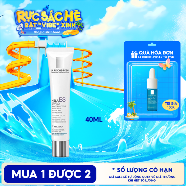  Kem Dưỡng La Roche-Posay Hỗ Trợ Làm Trắng Da, Giảm Thâm Nám Mela B3 Cream 40ml 