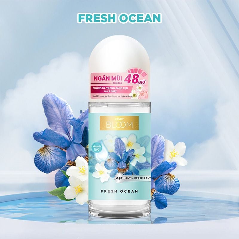 Lăn Khử Mùi Hương Nước Hoa Dành Cho Nữ Cindy Bloom Deodorant roll-on 50ml