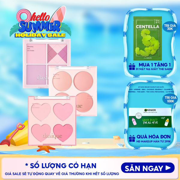  Bảng Má Hồng Dasique 4 Ô Blending Mood Cheek 