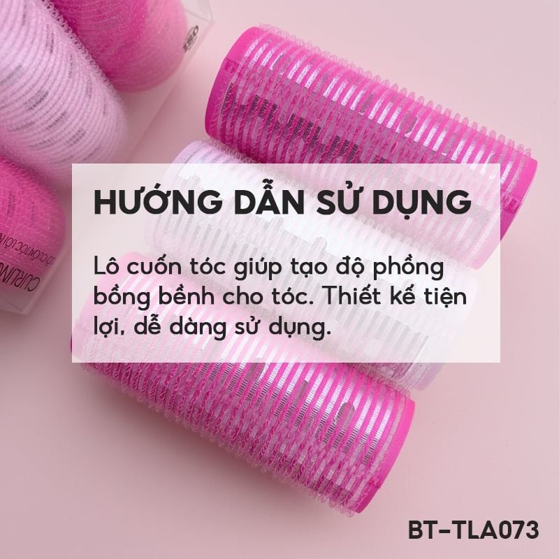 Lô Cuốn Tóc TOOLA Tạo Kiểu Tóc Xoăn Phồng Curling Hair Tools
