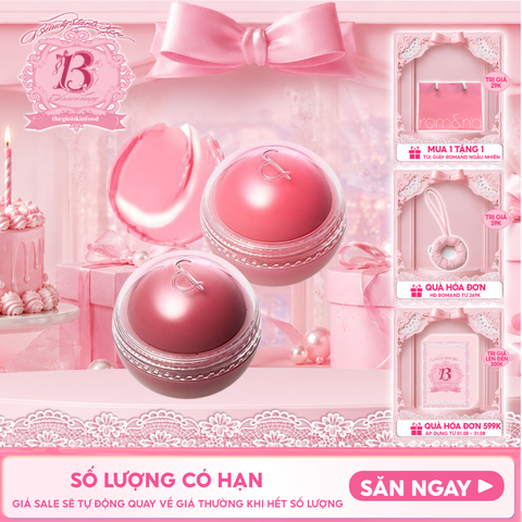 Má Hồng Kem Romand Dạng Lăn, Căng Bóng Juicy Roll Cheek 8.4g
