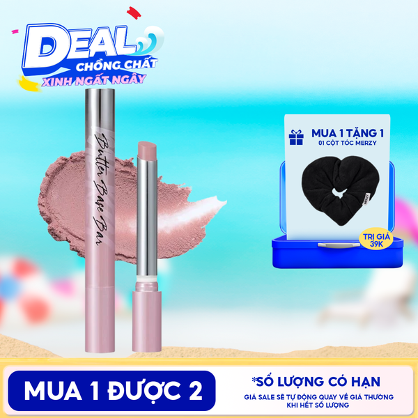  Son Thỏi Merzy Bơ Sáp Đa Năng Butter Base Bar 1.1g 