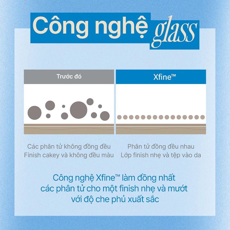 Phấn Nước fwee Cấp Ẩm, Da Căng Bóng, Che Phủ Tốt Glass Natural Cushion 15g