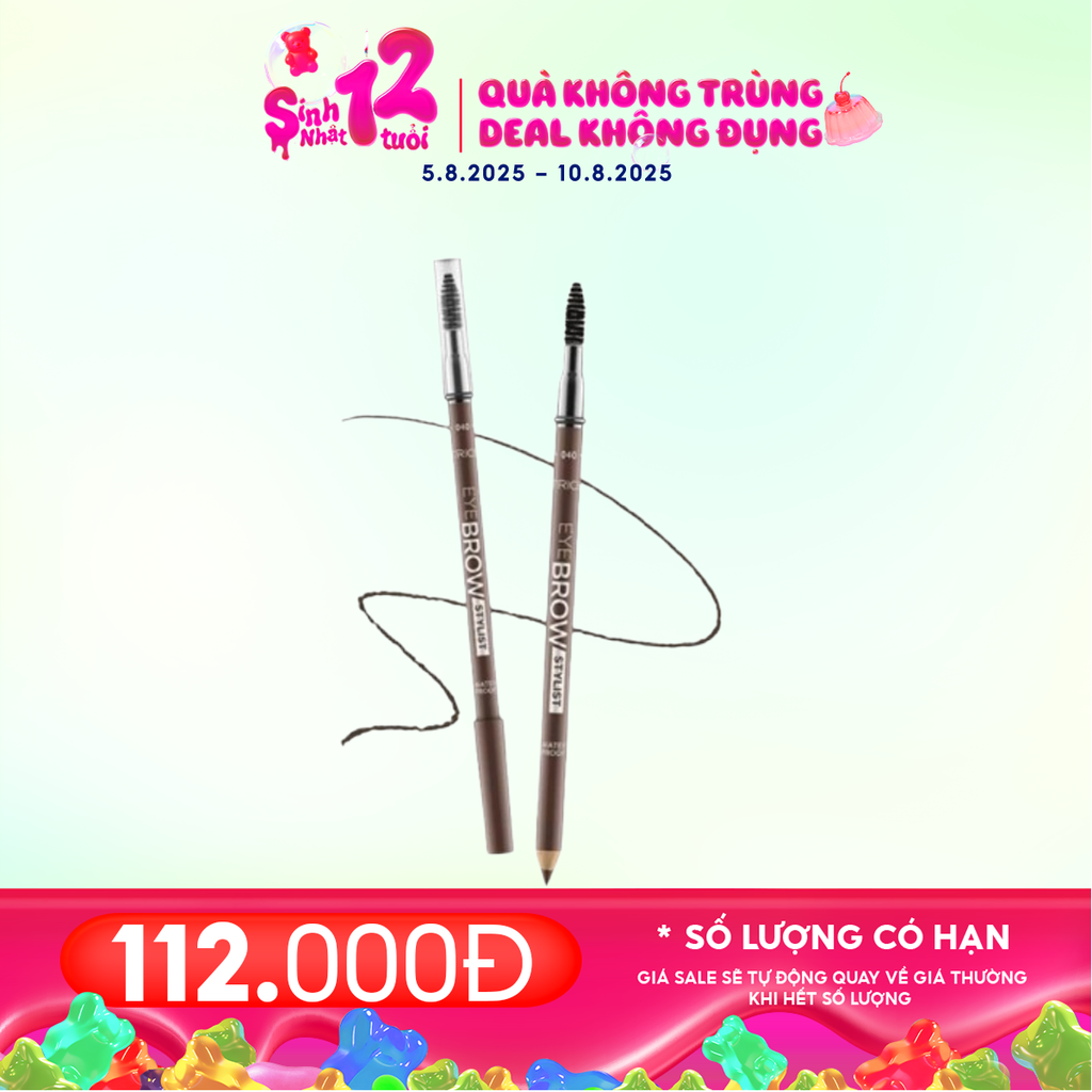 Chì Kẻ Mày 2 Đầu Catrice Lâu Trôi Eye Brow Stylist 1.4g