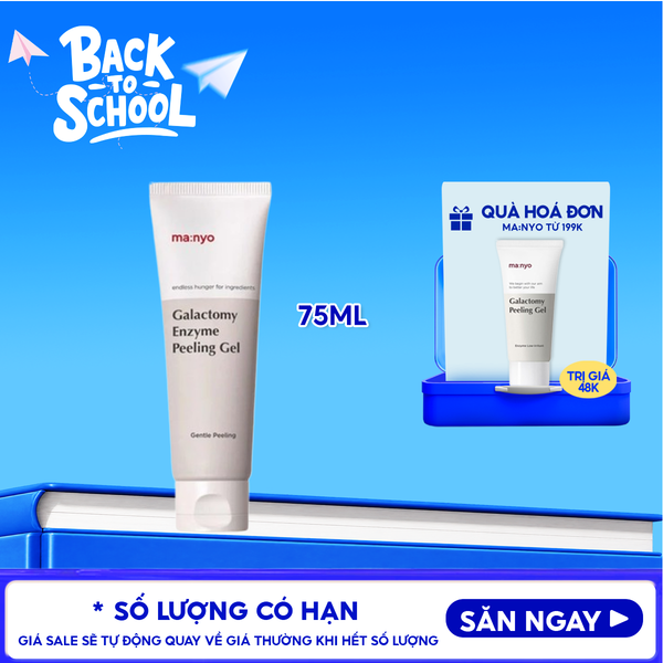  Gel Tẩy Tế Bào Chết Ma:nyo Sáng Mịn Da Galactomy Enzyme Peeling Gel 75ml 