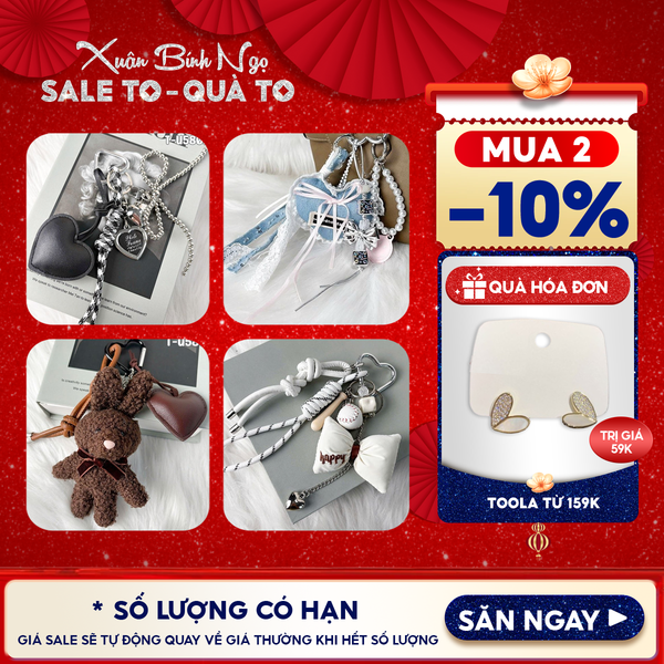  [NHẬP KHẨU] Móc Khóa Túi Xách Cao Cấp TOOLA Đa Đạng Mẫu, Thời Trang, Phong Cách Sang Trọng, Hiện Đại 