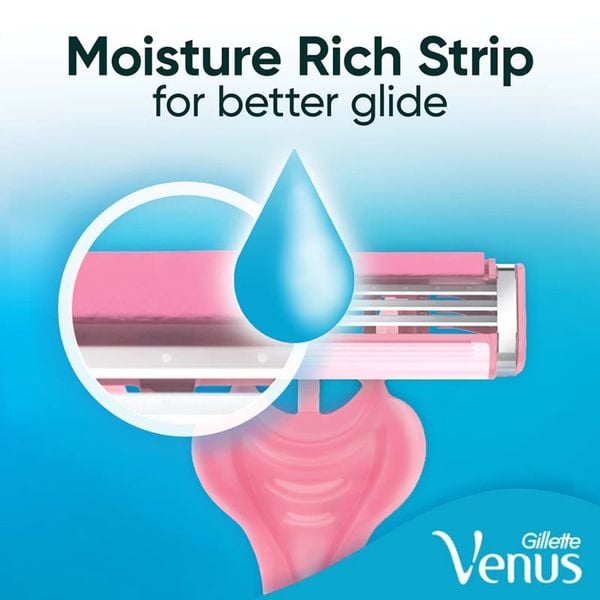  Dao Cạo Cho Nữ Gillette Venus Daisy 3 Blade (2 cái) 