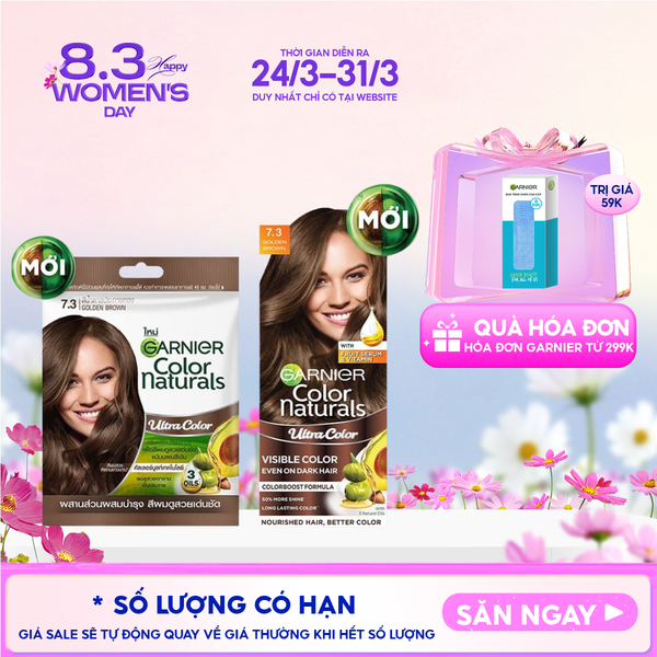  Kem Nhuộm Tóc Garnier Chuẩn Màu Color Naturals Ultra Colors 